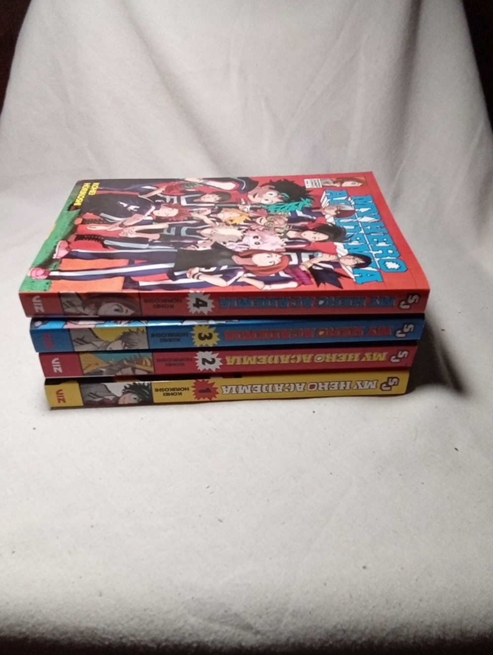 My Hero Academia Manga Volumes 1-4